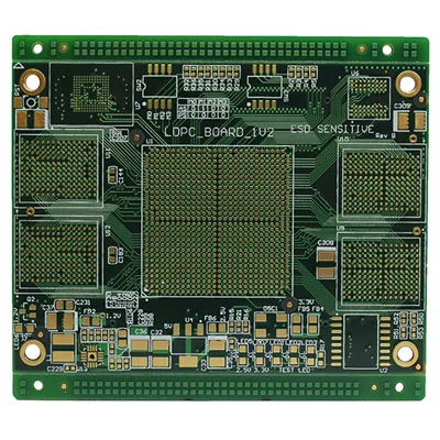 Circuit de circuit impédable de PCB de trou de bouchon d'impédance à 10 couches
