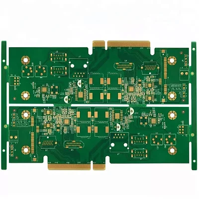 Circuit de circuit imprimé en or